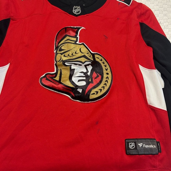 Fanatics Other - Fanatics Red and Black mens Hockey Jersey